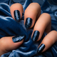 Dark Blue Nail Designs