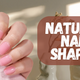 natural nail shapes