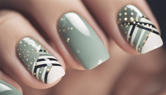 neutral color nail designs