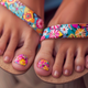 cute toe nail designs