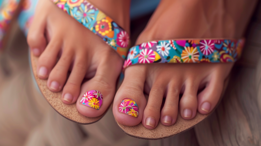 cute toe nail designs