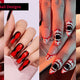 15 Black and Red Nail Designs