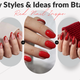 Red Nail Inspo - press-on nails from btartbox