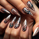 nail art designs for pointed nails