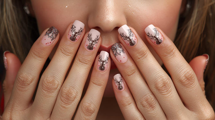 Reindeer Nail Designs