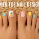 summer toe nail designs