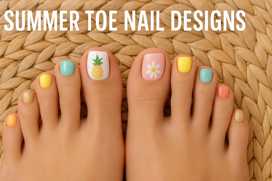 summer toe nail designs