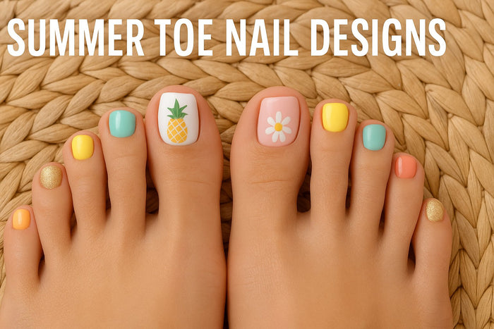 summer toe nail designs