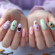 pastel halloween nails