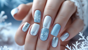 simple winter nail designs