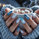 winter acrylic nails ideas