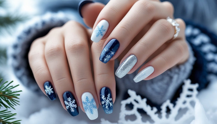cute nail designs for winter