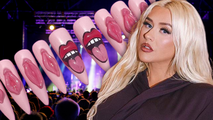 Christina Aguilera Nails