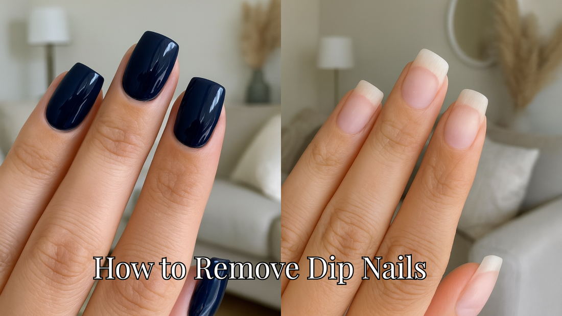 How to Remove Dip Nails 
