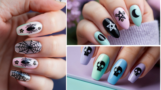 goth spring nails ideas