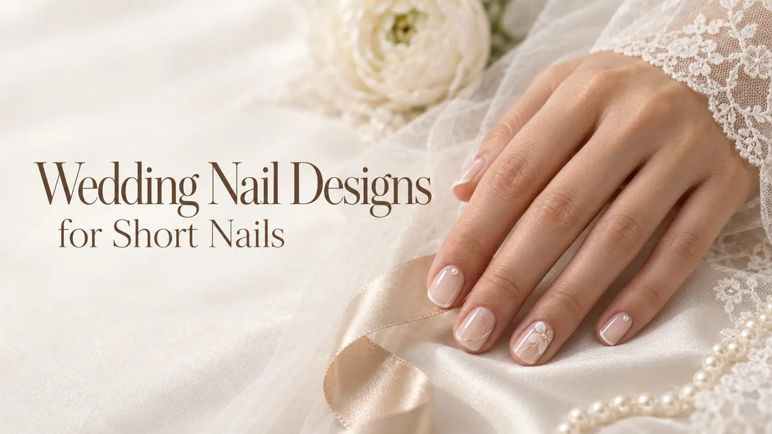 9 Minimalist Wedding Nail Designs for Short Nails
