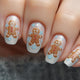 Christmas Gingerbread Nails