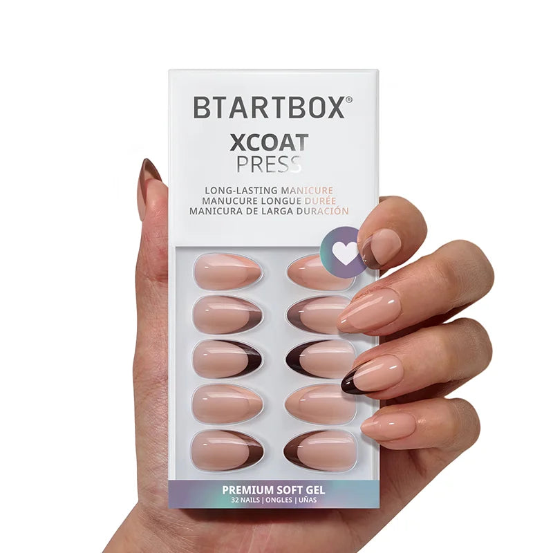 Morning Coffee Almond Nails - XCOATPRESS