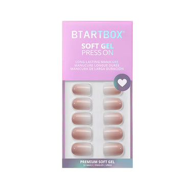 Vanilla Cream Square Nails - Soft Gel Press On