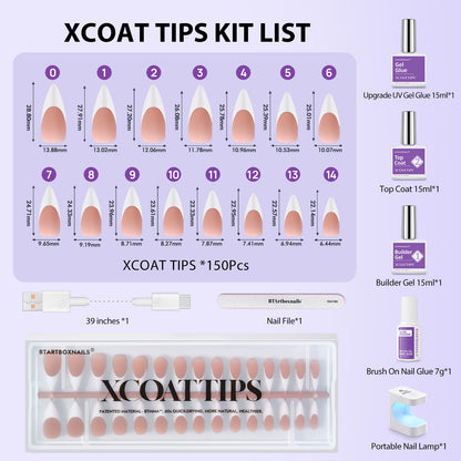 XCOATTIPS® French Kit - Long Stiletto