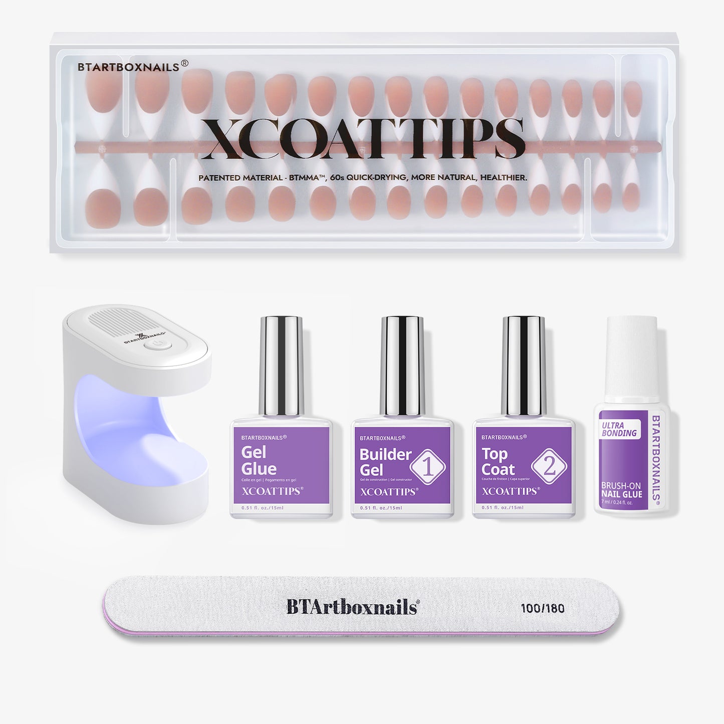 French X-Coat Tips® - Stiletto