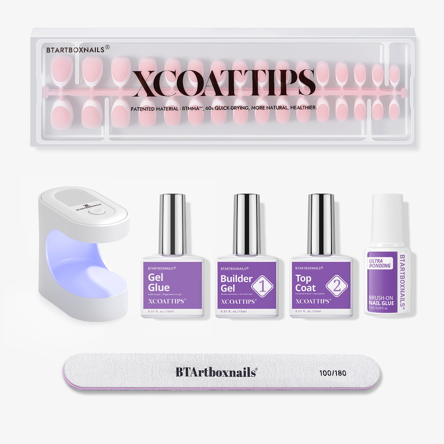 French X-Coat Tips® - Mandorla Corta