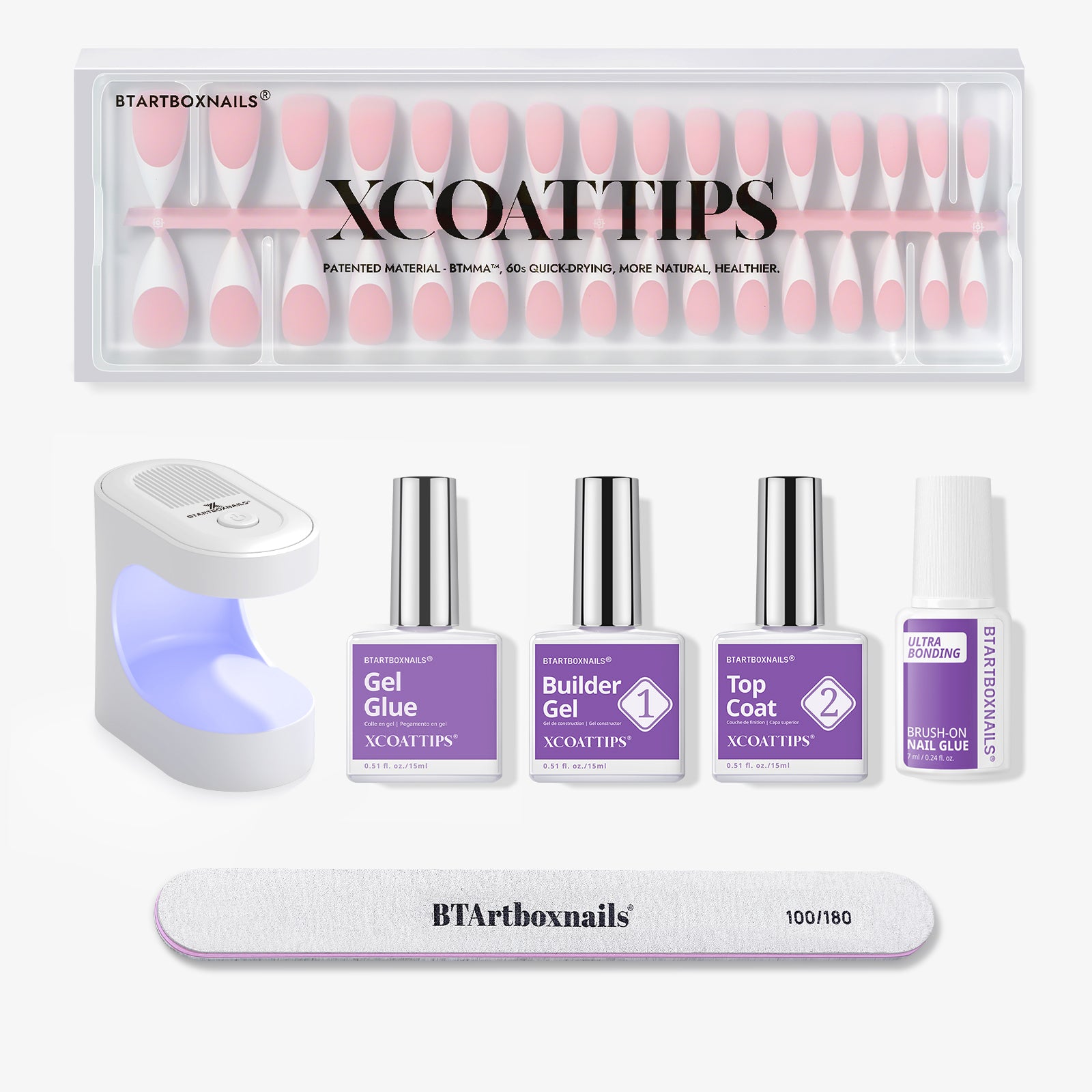 XCOATTIPS® French Kit - Long Stiletto
