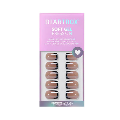 Braveheart Short Square Nails - Soft Gel Press On