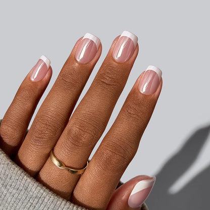 Be Elegant Short Square Nails - Soft Gel Press On