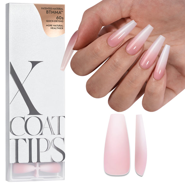Peach Ombre Nails – BTArtbox Nails