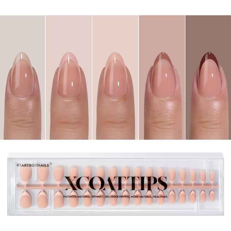 XCOATTIPS® French - Peach Pastel Tips