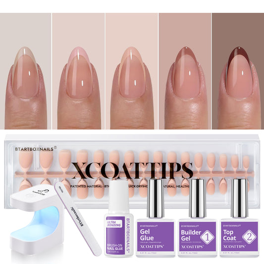XCOATTIPS® Pastel French Kit - Almond