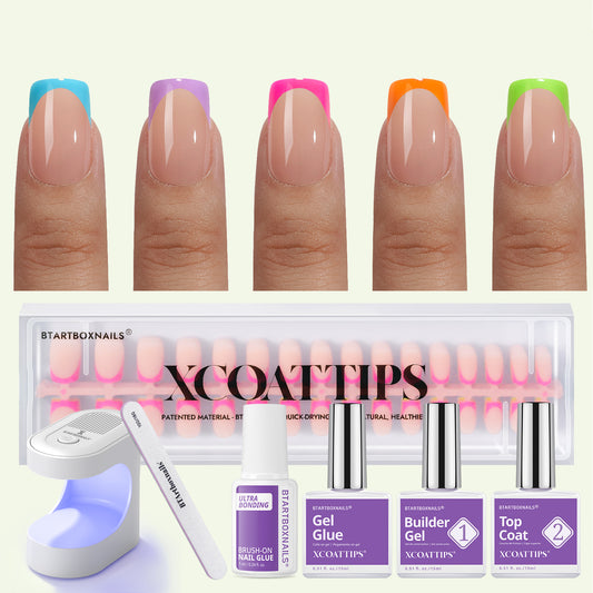 XCOATTIPS® Brighter Pastel French Kit - Square