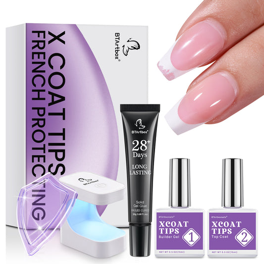 XCOATTIPS Protecting Kit + Solid Gel + Lamp