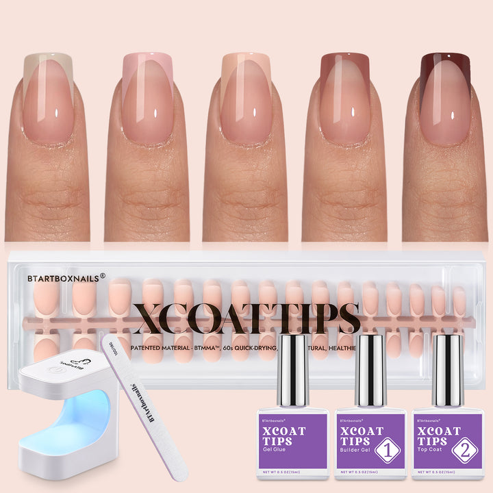 XCOATTIPS® Pastel French Kit - Square