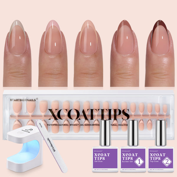 XCOATTIPS® Pastel French Kit - Almond