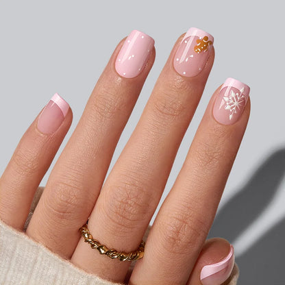 Christmas Collection Extra Short Square Nails