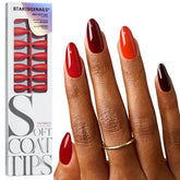 SOFTCOATTIPS™ Red Collection Five Shades Medium Almond
