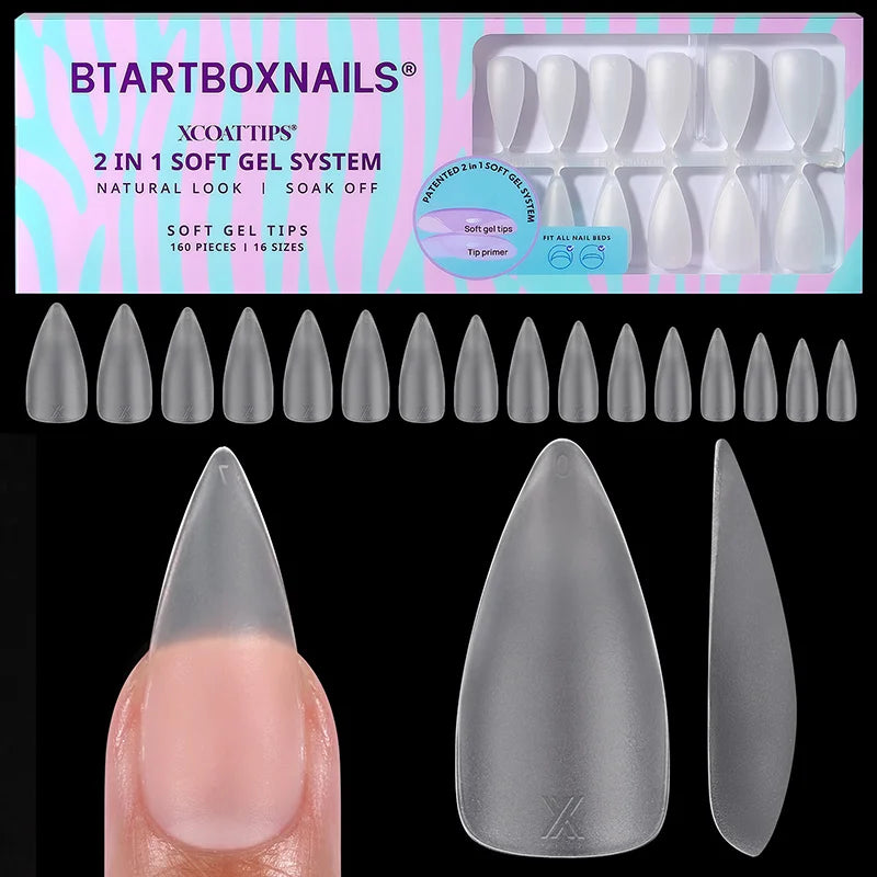 XCOATTIPS® Clear - Long Stiletto