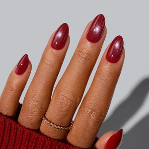 Christmas Collection Short Almond Nails