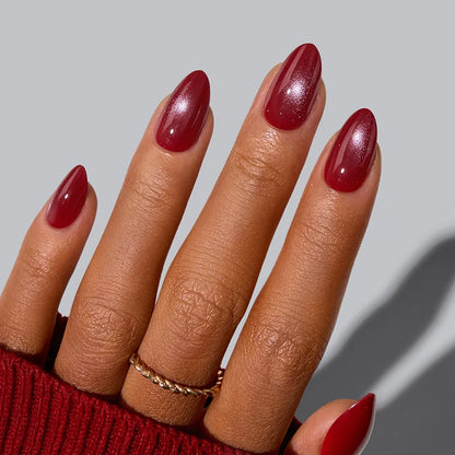 Christmas Collection Short Almond Nails