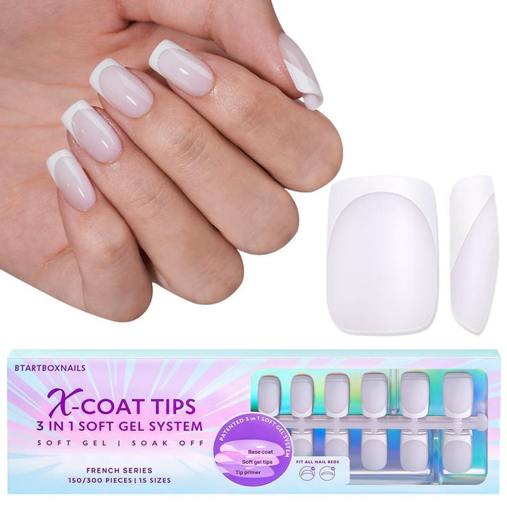 X-Coat Tips®French -White