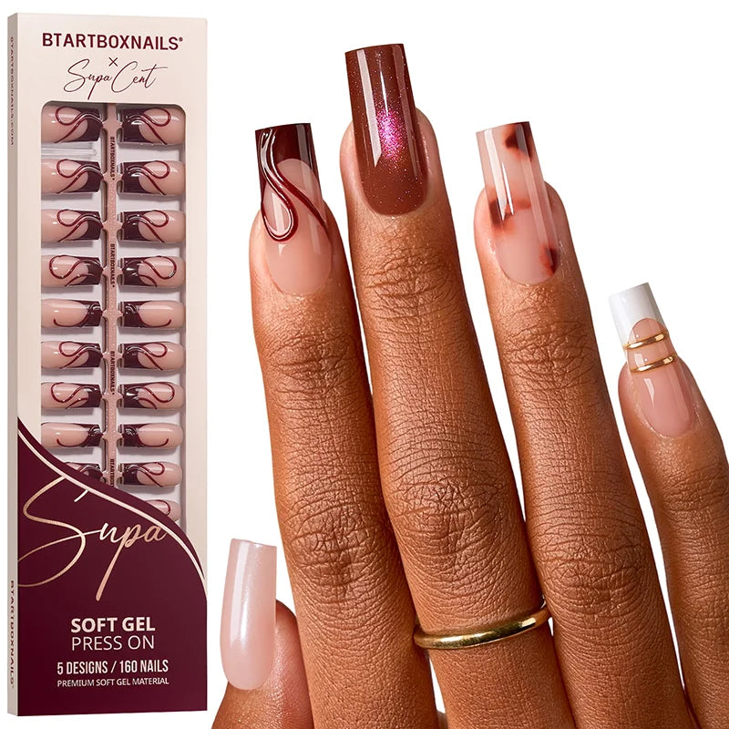 Supa Cent Confidence Long Square Nails