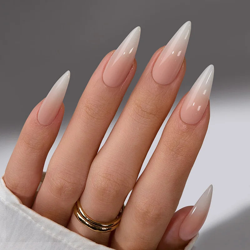 Vanilla Luxe Stiletto Nails - XCOATPRESS