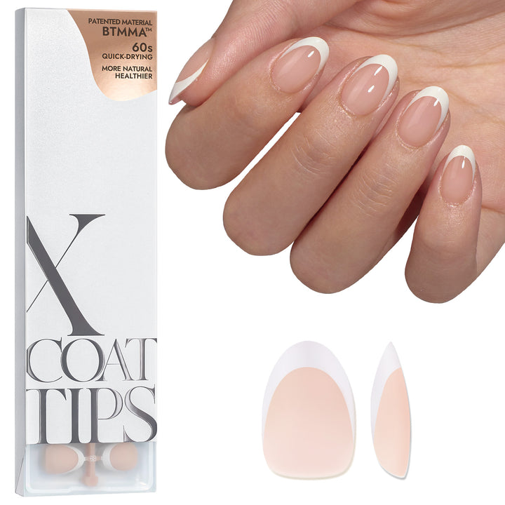 French X-Coat Tips® - Mandorla extra corta