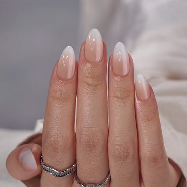 Vanilla Cream Almond Nails