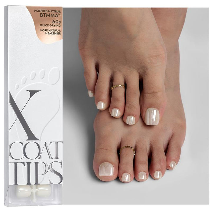XCOATTIPS® Toe Nail - Short - Glazed