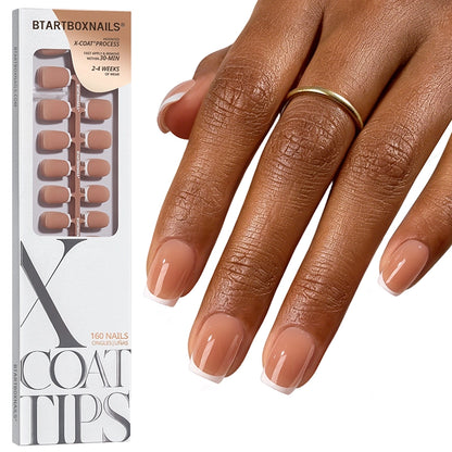XCOATTIPS® Französisch – Extra Kurze Mandelform