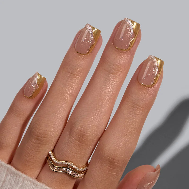 Christmas Collection Extra Short Coffin Nails