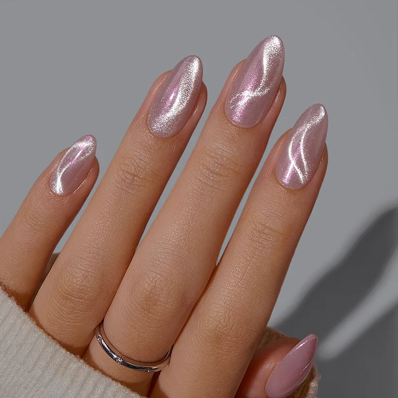 Christmas Collection Medium Almond Nails